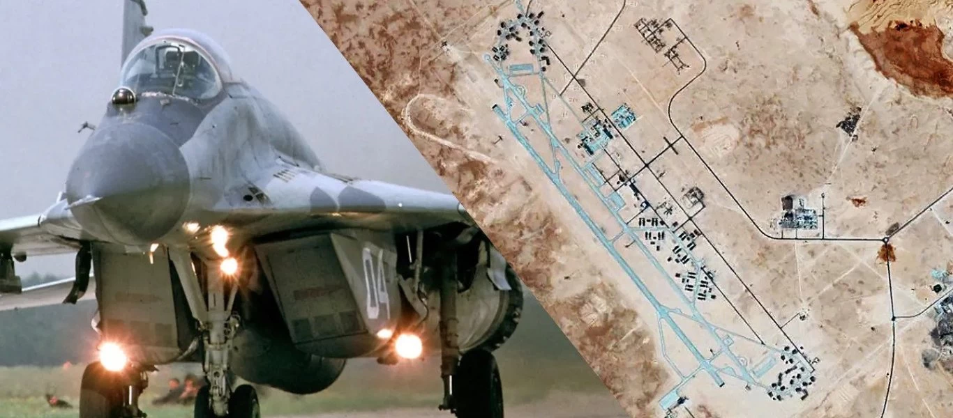 Δορυφορική φωτογραφία: MiG-29 στη Λιβύη σε βάση του LNA;